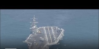 USS Carl Vinson arrives to LA for Fleet Week