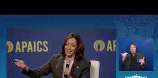 Vice President Harris Participates in a Moderated Conversation at the APAICS Legislative Summit