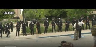 Watch Live: Protests lead to clash with police on UCLA campus