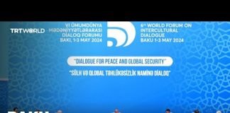 World Forum on Intercultural Dialogue opens in Baku