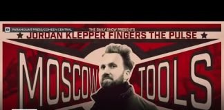 A look at "The Daily Show Presents: Jordan Klepper Fingers The Pulse: Moscow Tools" with Jordan Klep
