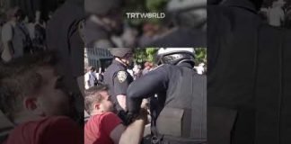 Anadolu Agency photojournalist faces police violence at NY protest