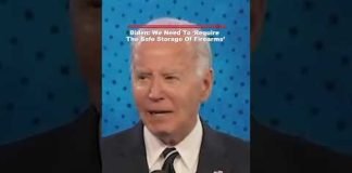 Biden lectures on gun safety after Hunter’s guilty verdict
