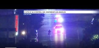 Brief chase ends as officer rams mini biker in Southeast Los Angeles