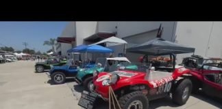 Classic cars ride into Anaheim to compete in car show