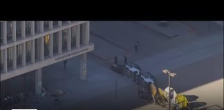 Demonstrators allegedly vandalize building during protest at Cal State LA