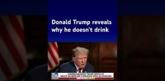 Donald Trump: If you never have a drink, you'll never have a problem #shorts