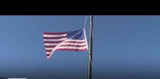 Flag flown at half-staff to honor LA firefighter killed