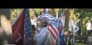 Fmr. President Trump arrives to Southern California for fundraising tour