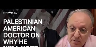 Furious at Biden, Palestinian American doctor explains why he supports Trump
