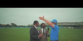 Harbaugh crowns Jim Hill as part of Promo Day fun