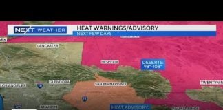 Heat warning in effect for high desert