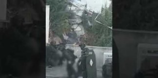 Israeli soldiers drag body of Palestinian they killed in Nablus