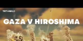 Israel’s bombing of Gaza 4.6 times stronger in total explosive force than Hiroshima bombing