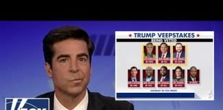Jesse Watters gives his take on Trump's vice presidential choices