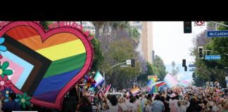LA Pride Parade draws thousands of people to Hollywood