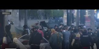 LAPD cancels tactical alert after pro-Palestinian protests outside LA City Hall