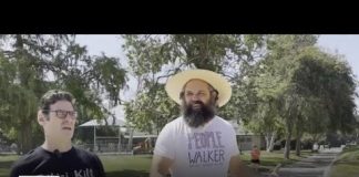 Meet "The People Walker," man who provides companionship while walking with his clients