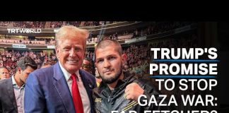 Netizens respond to Trump's promise at UFC event to stop Israel's war on Gaza