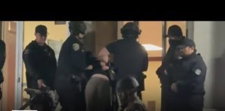 New video shows police detaining woman in the midst of pro-Palestinian protests at UCLA
