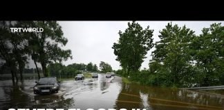 Parts of country still under water after heavy rainfall
