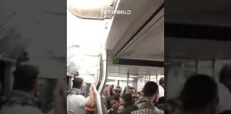 Pro-Palestine protesters take over New York subway