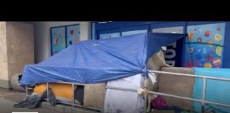 Rancho Park residents fed up as homeless encampment fills parking lot of abandoned 99 Cents Store