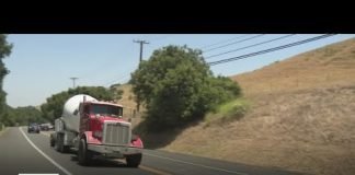 Truck restrictions in effect on Carbon Canyon Road, connector of Orange and San Bernardino counties