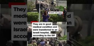 Video shows reunion between freed hostage and family