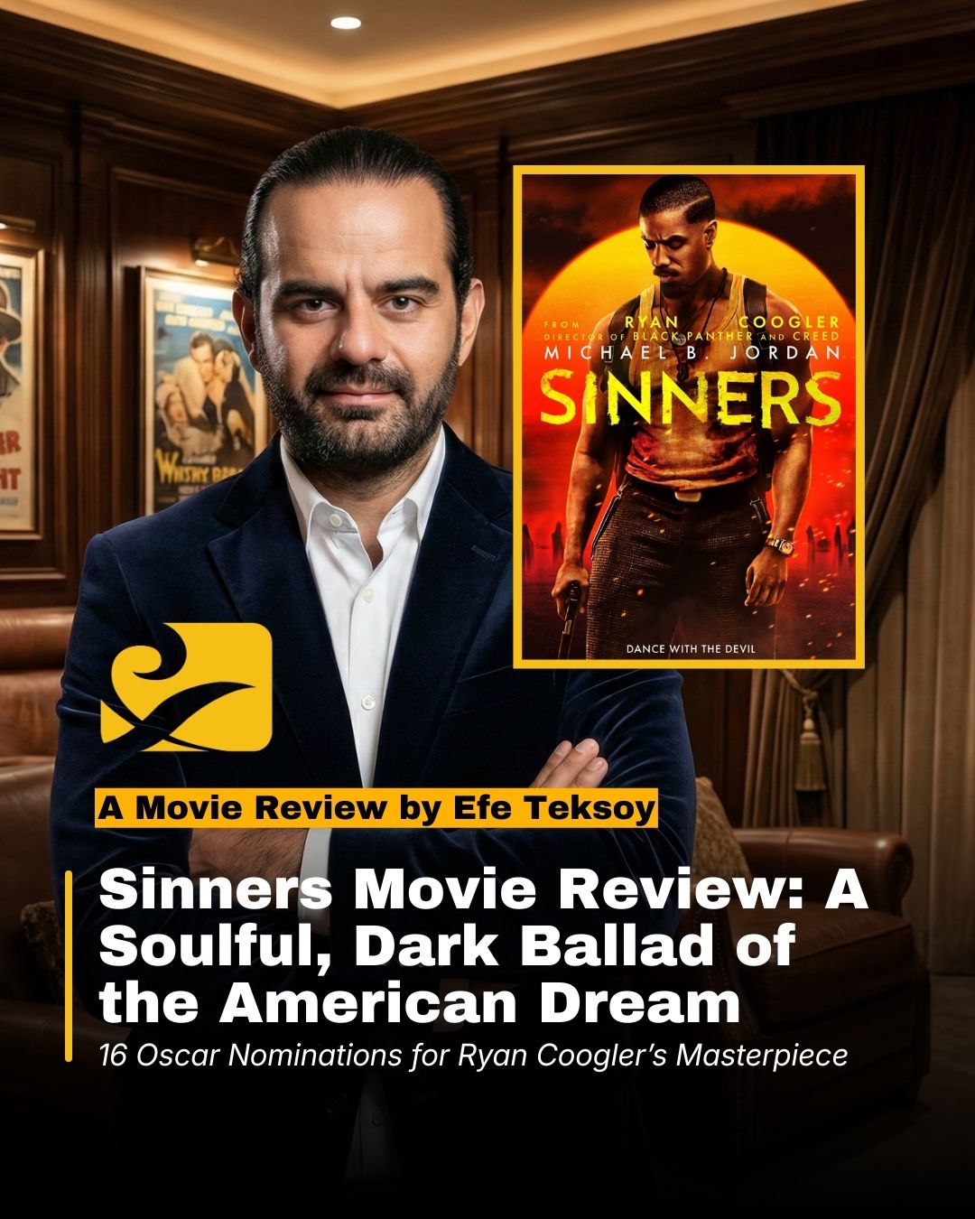 Movie Review by Efe Teksoy for Ryan Coogler's Sinners